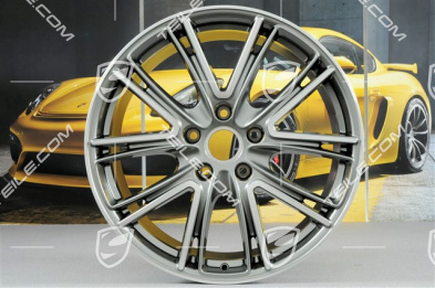 20-inch wheel rim Exclusive Design, 10,5J x 20 ET71, for winter use, platinum silver