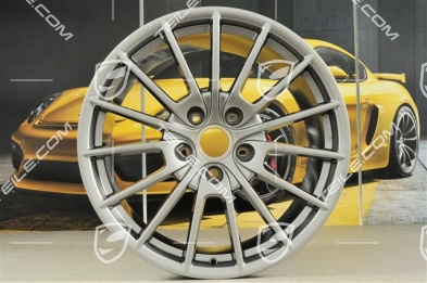20" Komplet felg Panamera Sport, 9,5J x 20 ET65 + 11,5 J x 20 ET63, GT Silver metalik
