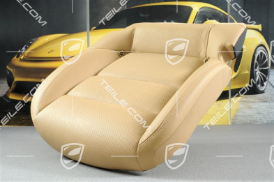 Seat cushion, heated, luxor beige, complete, R Seat cushion, heated, luxor beige, complete, R