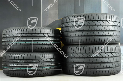 20" 911 Turbo Carbon Sommerräder Satz, Felgen 9J x 20 ET51 + 11,5J x 20 ET56 + Sommerreifen 245/35 R20 + 305/30 R20, mit RDK-Sensoren