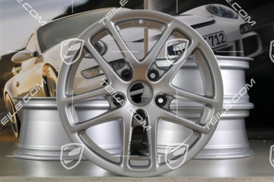 17-inch Cayman wheel set, front 6,5J x 17 ET55 + rear 8J x 17 ET40