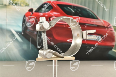 Exhaust system clamp that connects tailpipe to main muffler, 60mm