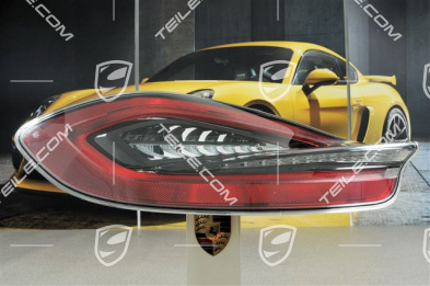 Lampa tylna, przyciemniona, L