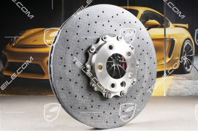 PCCB Ceramic Brake disc, "20-inch Plus", 420mm, front, R