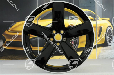 21" felga "Sport Classic" 9J x 21 ET 26, czarny wysoki połysk