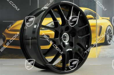 20-inch RS Spyder wheel rim set, 9,5J x 20 ET65 + 10,5J x 20 ET65, for winter tires, black high gloss