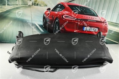 Convertible top, complete, black