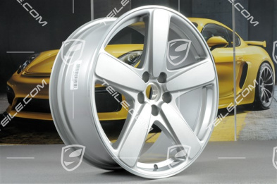 19-inch wheel rim "SportClassic", 8J x 19 ET21, GT Silver Metallic