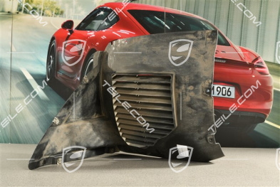 Front wheel-well liner, front part, V8, R