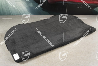 Verkleidung, Motorabdeckung, Teppich, Schwarz