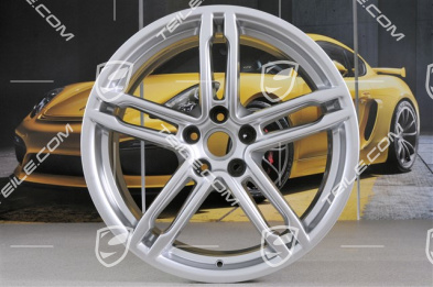 19" Wheel rim, Turbo, 8J x 19 ET21, brilliant silver