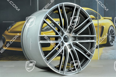 20" Felgensatz Turbo IV, 11,5J x 20 ET76 + 8,5J x 20 ET49, Titan