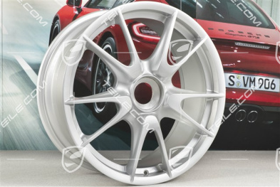 19" GT3 II Komplet felg, przód 8,5J x 19 ET53 + tył 12J x 19 ET63, srebrne