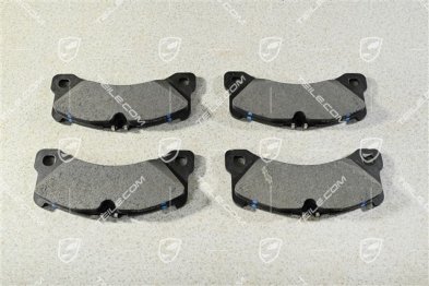 Brake pads, for silver calipers, front axle