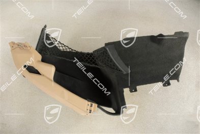 Seitenwandverkleidung hinten, Schwarz/Luxorbeige, R