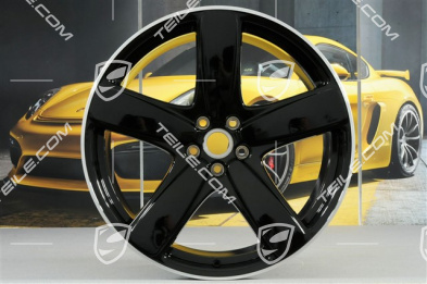 21" Sport Classic Felgensatz, 9J x 21 ET26 + 10J x 21 ET19, in Schwarz