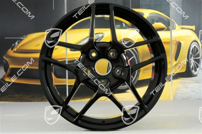 19" Felgensatz Carrera S II (Facelift), 8J x 19 ET57 + 11J x 19 ET67, schwarz