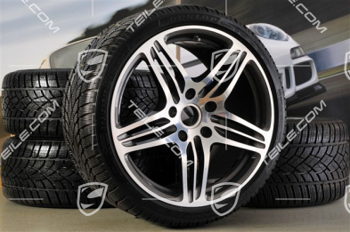 19-inch winter wheel set Turbo (4 wheels + 4 tyres),8,5J x 19 ET56 + 11J x 19 ET51, 235/35R19 + 295/30R19, with TPM