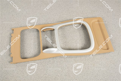 Abdeckblende lackiert, V8/V8 Turbo, Sandbeige