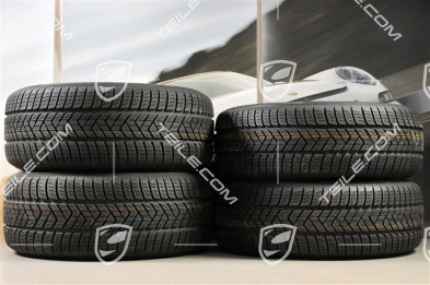 18-inch "Macan S" Winter wheel set, rims 8J x 18 ET21 + 9J x 18 ET21, Pirelli winter tyres 235/60 ZR 18 + 255/55 ZR 18, with TPMS