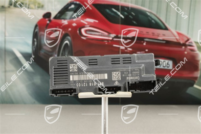 Convertible top driving mechanism control unit