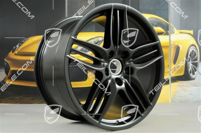 20-inch Sport Design rims set, 8,5J x 20 RT51 + 11J x 20 ET70, black satin-matt