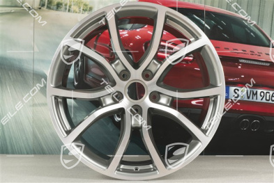 21-inch wheel rim, Cayenne Exclusive Design, 11J x 21 ET49