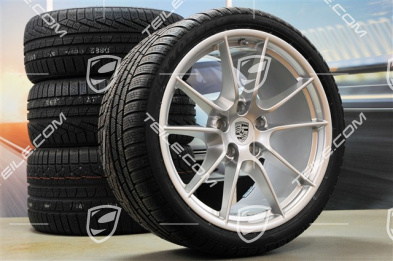 20" Komplet kół zimowych Carrera S (III) , felgi 8,5J x 20 ET51 + 11J x 20 ET52 + NOWE opony zimowe Pirelli 245/35 ZR20 + 295/30 ZR20, z czujnikami ciśnienia