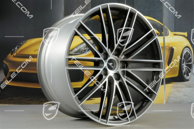 22-inch wheel rim set, Turbo IV, 10J x 22 ET48 + 11,5J x 22 ET61, standard SUV