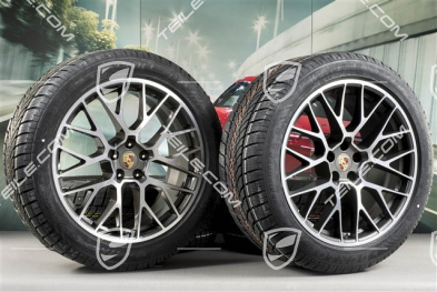 20-inch "RS Spyder Design" winter wheels set, rims 9J x 20 ET26 + 10J x 20 ET19 + NEW Dunlop Winter Sport 4D winter tyres 265/45 R20 + 295/40 R20, with TPMS