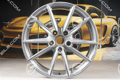 20" Felge Carrera S, 8,5J x 20 ET53, Brilliantchromlack