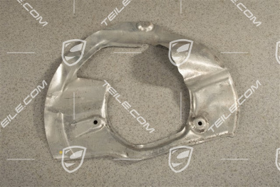 Front axle disc brake protective plate, PCCB, R