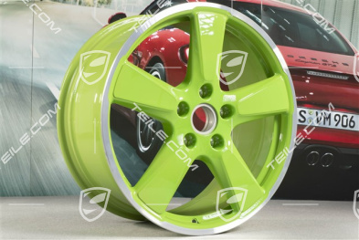 20" Felge, Sport Classic, 9,5J x 20 ET65, Lizard green