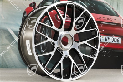 20" Felge Turbo S, Zentralverschluss, 9J x 20 ET51, schwarz