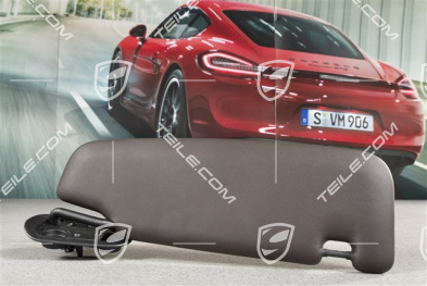 Blenda przeciwsłoneczna, z lusterkiem, Espresso, Cabrio / Targa, L