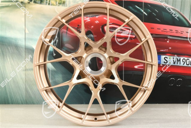 20"+21" GT3RS komplet felg, felgi 10J x 20 ET45 + 13J x 21 ET31, złote - Neodyme