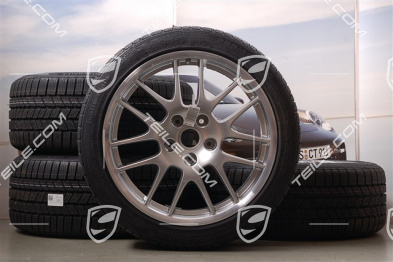 20" Komplet kół zimowych RS Spyder, felgi 9,5J x 20 ET65 + 10,5J x 20 ET65 + opony zimowe Continental 255/40 R20 + 285/35 R20, z czujnikami ciśnienia RDK