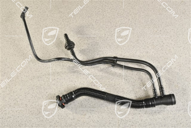 Breather line, Crankcase housing, Turbo