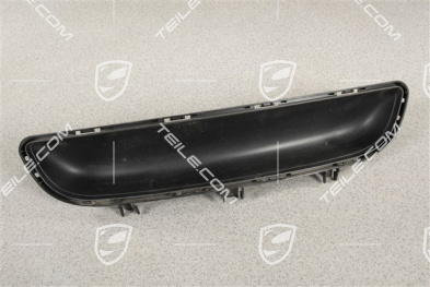 Front bumper cover / inlet, centre, Satin black