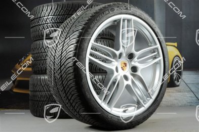 20" Komplet kół zimowych Sport Design, felgi 8,5J x 20 ET51 + 11J x 20 ET52 + opony zimowe Michelin 245/35 ZR20 + 295/30 ZR20, z czujnikami ciśnienia