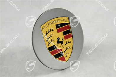 Radzierdeckel, konkav, Wappen farbig, Platinum Radzierdeckel, konkav, Wappen farbig, Platinum