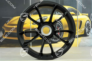 20+21" GT3 RS komplet felg, felgi: przednie 9,5J x 20 ET50 + tylne 12,5J x 21 ET48, czarne (półmat)