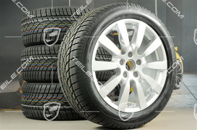 20" koła zimowe, komplet "Cayenne SportDesign II", felgi 9J x 20 ET57 + opony zimowe Dunlop 275/45 R20, bez czujników ciśnienia RDK