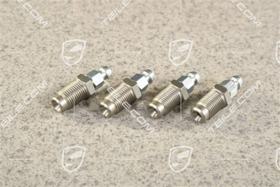 Repair set, bleeder screw set, front/rear breaks, GT3 CUP