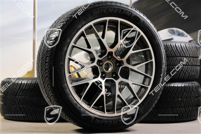 20-inch "RS Spyder Design" winter wheels set, rims 9J x 20 ET26 + 10J x 20 ET19, Michelin winter tyres 265/45 R 20 + 295/40 R 20, with TPMS