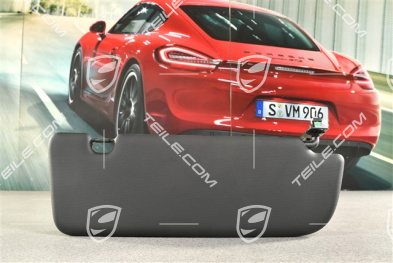 Coupe, Sonnenblende, Schwarz, L