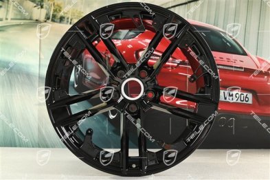 21" Exclusive Design Felge, 11,5J x 21 ET66, schwarz hochglanz, L