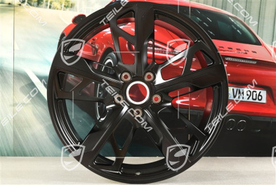 21" Felga Cross Turismo Design 11,5J x 21 ET66, czarny satynowy mat