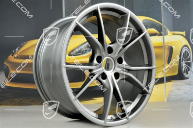 20" Felge Carrera S IV, 10J x 20 ET45, Platinum-Seidenmatt