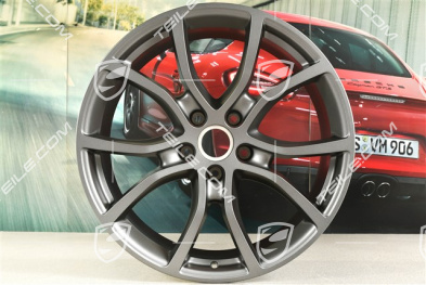 21" Felge Cayenne Exclusive Design, 9,5J x 21 ET46, vesuvgrau